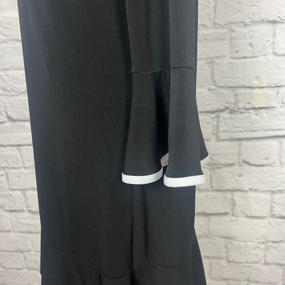 Michael by Michael Kors Black With White Trim Dress - Picture 5 of 11